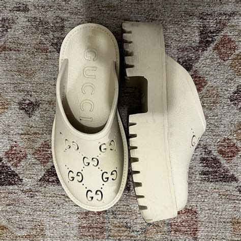 gucci mules cream|Gucci Mules for Women .